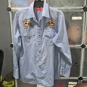 Vintage Plains Western Wear Large western shirt